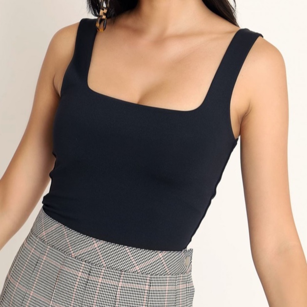 BlackMilk Matte Black Tank